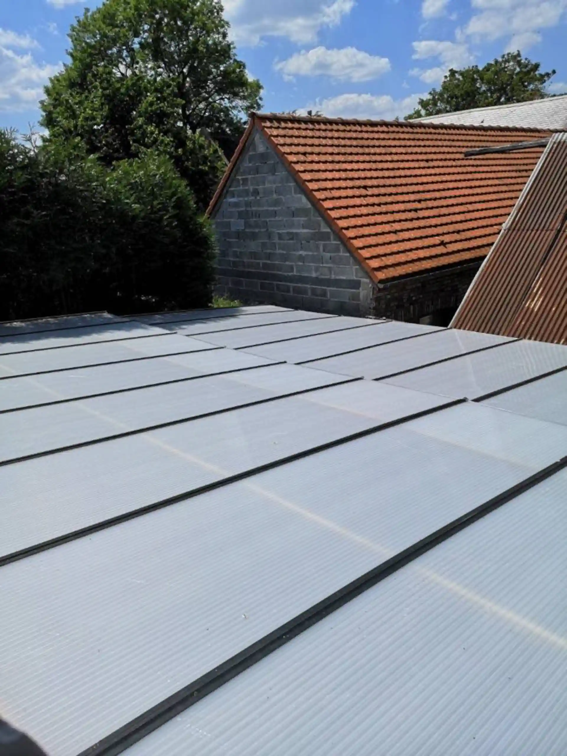 toiture tole polycarbonate vue de dessus toiture tole polycarbonate vue de dessus